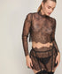 Hunkemoller Caviar Women Skirt Camille SKU: 306162_Caviar Image 01