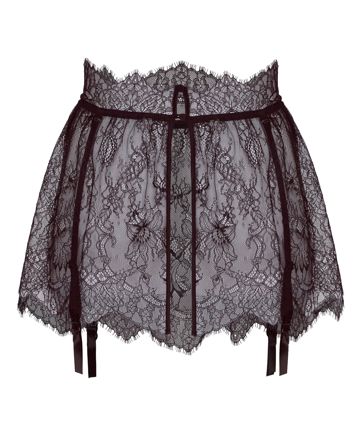 Hunkemoller Caviar Women Skirt Camille SKU: 306162_Caviar Image 06