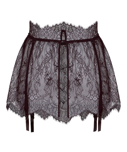 Hunkemoller Caviar Women Skirt Camille SKU: 306162_Caviar Image 06