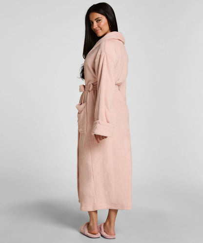 Hunkemoller Lotus Women Soft Fleece Bathrobe SKU: 306164_Lotus Image 03