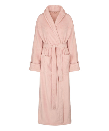 Hunkemoller Lotus Women Soft Fleece Bathrobe SKU: 306164_Lotus Image 04
