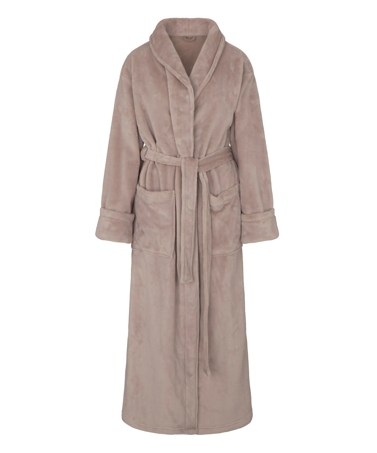 Hunkemoller Etherea Women Soft Fleece Bathrobe SKU: 306165_Etherea Image 04