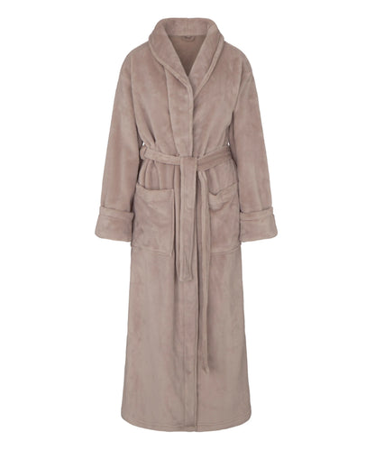 Hunkemoller Etherea Women Soft Fleece Bathrobe SKU: 306165_Etherea Image 04