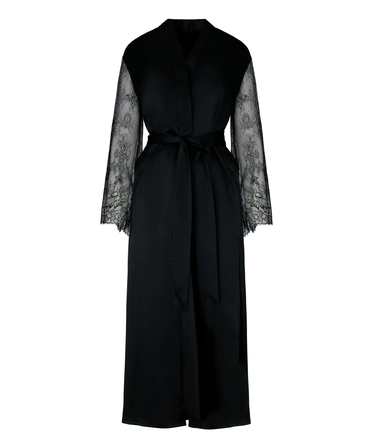 Hunkemoller Caviar Women Camille Kimono SKU: 306170_Caviar Image 04