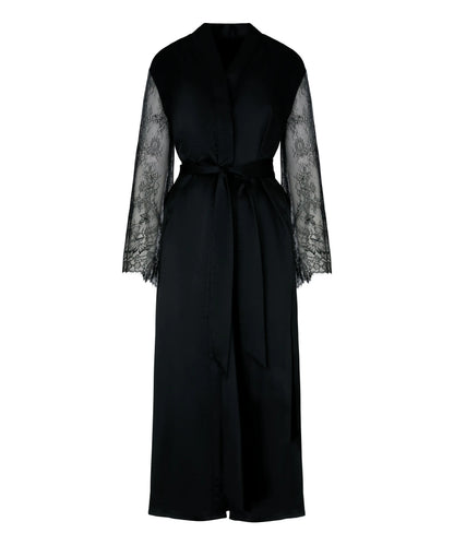 Hunkemoller Caviar Women Camille Kimono SKU: 306170_Caviar Image 04