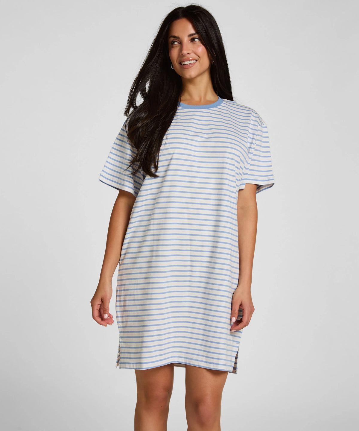 Hunkemoller Hkm Blue Women 2-Pack Nighties SKU: 306172_Hkm Blue Image 01