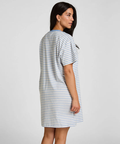 Hunkemoller Hkm Blue Women 2-Pack Nighties SKU: 306172_Hkm Blue Image 04