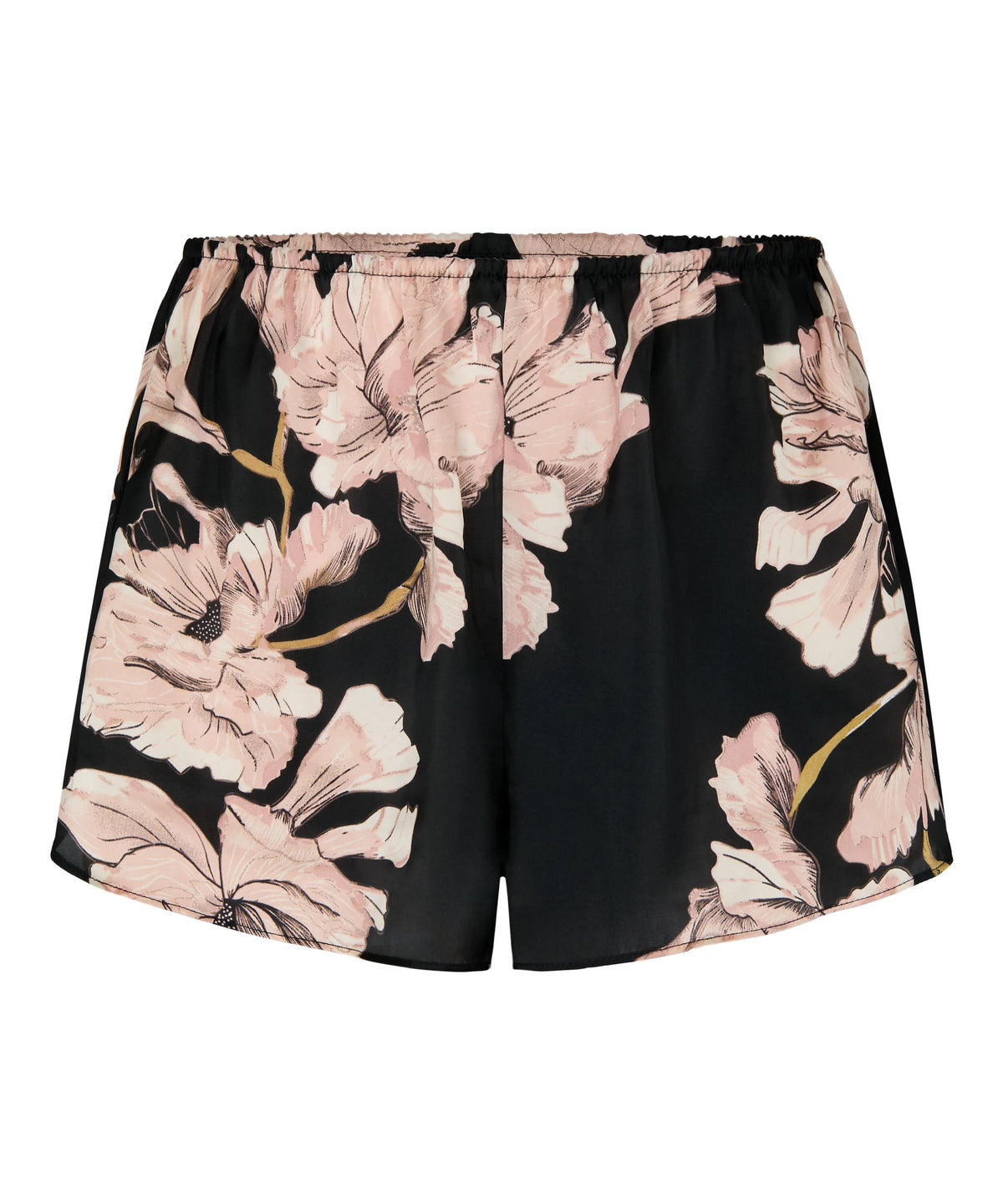 Hunkemoller Caviar Women Short Flower SKU: 306187_Caviar Image 04