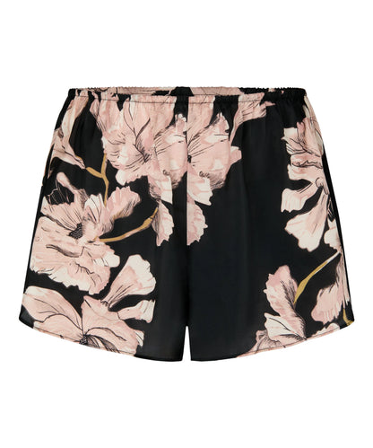 Hunkemoller Caviar Women Short Flower SKU: 306187_Caviar Image 04