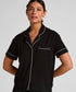 Hunkemoller Black Women Pyjama Set Jersey Essential SKU: 306200_Black Image 01