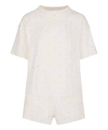 Hunkemoller Gardenia Women Pyjama Set Cotton SKU: 306208_Gardenia Image 04