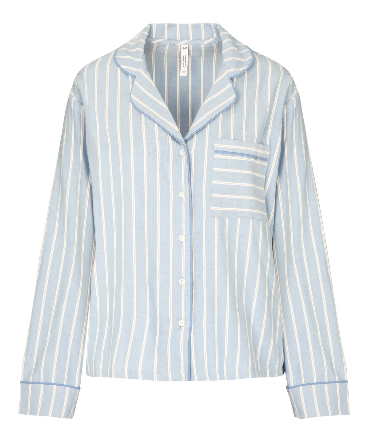 Hunkemoller Soft Chambray Women Jacket Longsleeve Woven SKU: 306229_Soft Chambray Image 05
