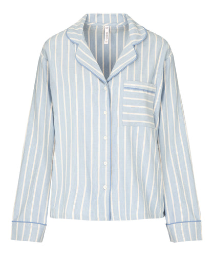 Hunkemoller Soft Chambray Women Jacket Longsleeve Woven SKU: 306229_Soft Chambray Image 05