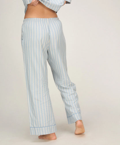 Hunkemoller Soft Chambray Women Petite Pant Woven SKU: 306250_Soft Chambray Image 06