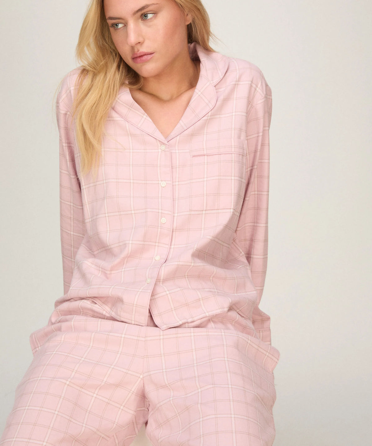 Hunkemoller Lotus Women Petite Pant Woven SKU: 306251_Lotus Image 02