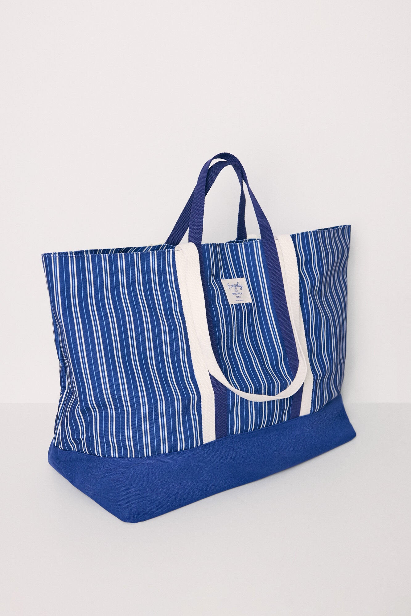 Large Navy Blue Canvas Bag_04