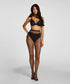 Hunkemoller Black Women Tights Fishnet SKU: 306918_Black Image 01