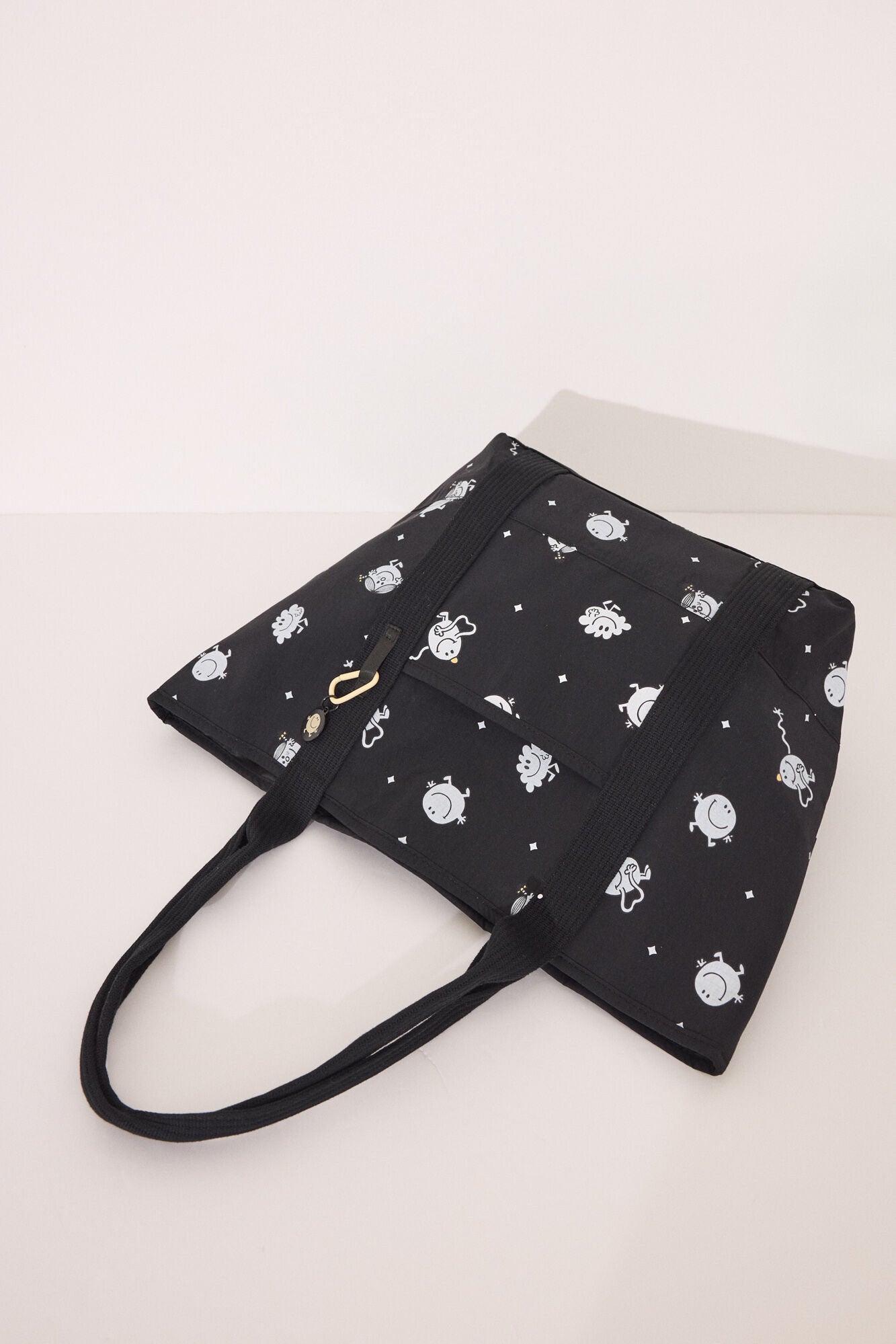 Women Secret_Mr. Men &amp; Little Miss Black Tote Handbag, Bag_3069506_01_02