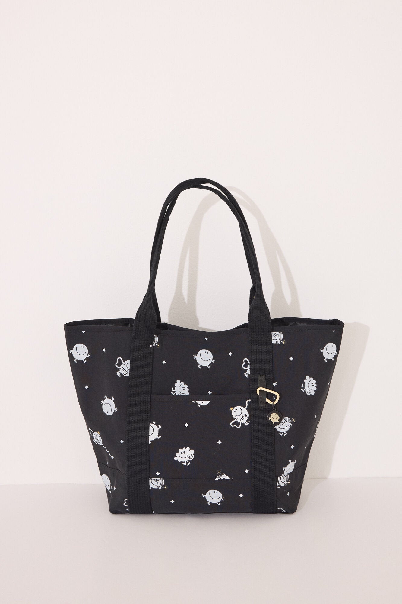 Women Secret_Mr. Men &amp; Little Miss Black Tote Handbag, Bag_3069506_01_05