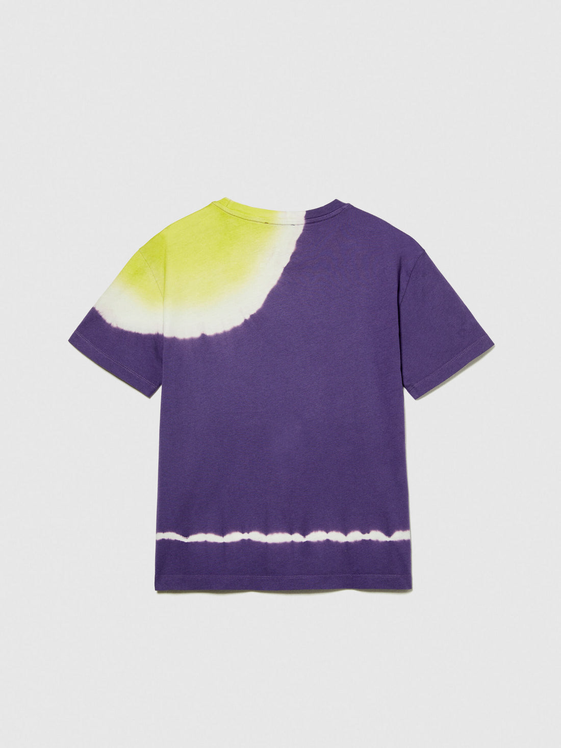 Tie Dye T Shirt With Print_3085X104D_902_02