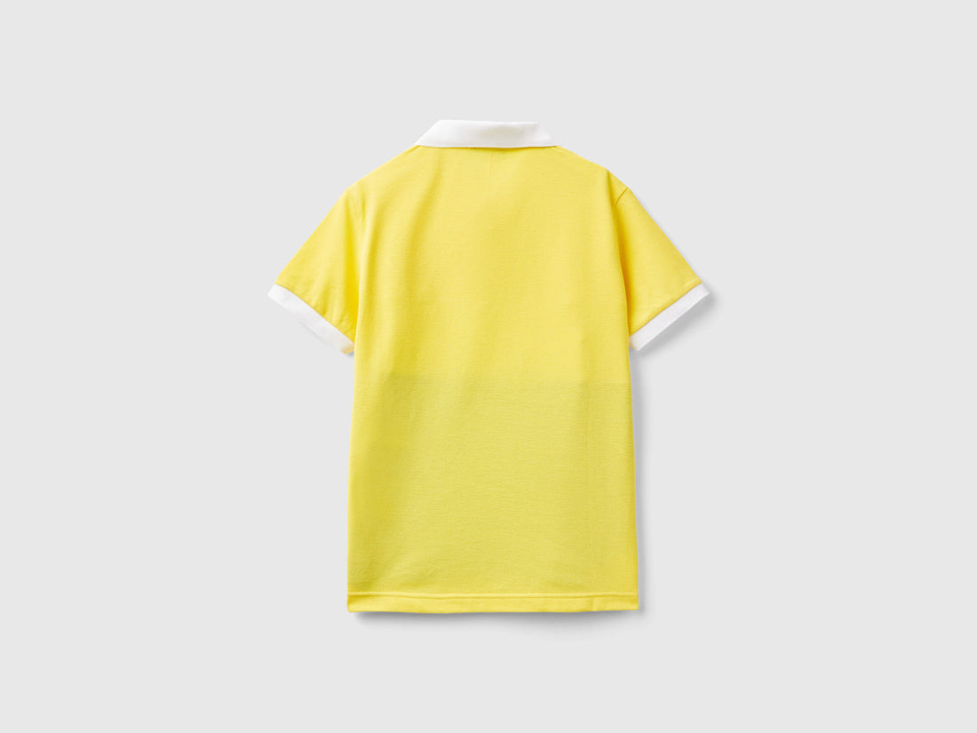 Color Block Polo Shirt In Organic Cotton_3088C301G_00D_02