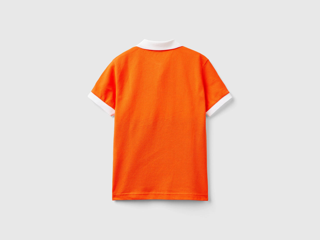 Color Block Polo Shirt In Organic Cotton_3088C301G_29E_02