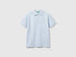 Benetton Sky Blue Boys Slim Fit Polo in Pure Cotton SKU: 3089C300Q_081 Image 01