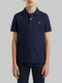 Benetton Dark Blue Boys Slim Fit Polo in Pure Cotton SKU: 3089C300Q_252 Image 00