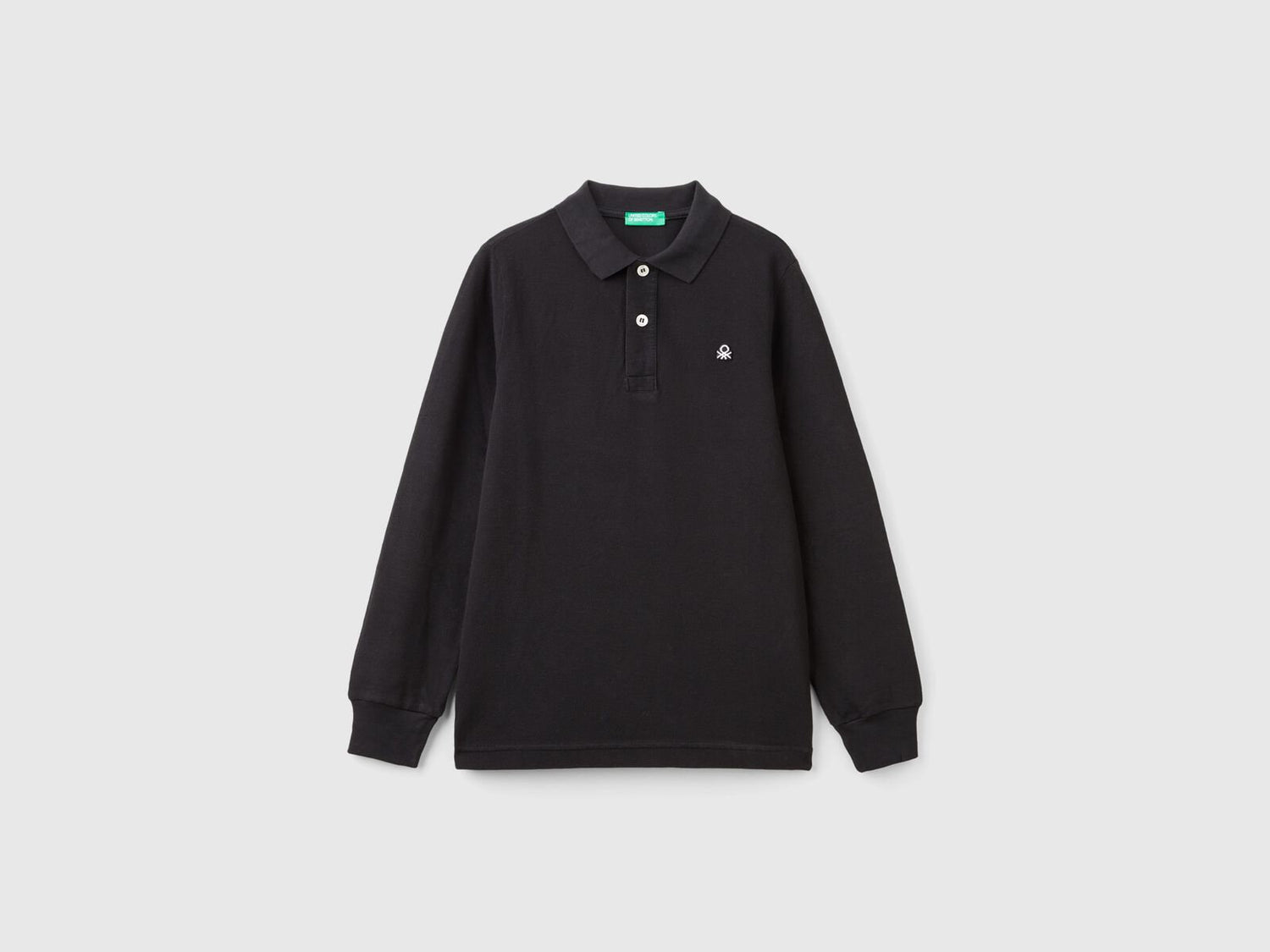 100% Organic Cotton Long Sleeve Polo_01