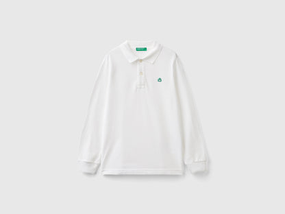 100% Organic Cotton Long Sleeve Polo_01