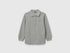 Benetton_Light Gray_Long Sleeve Polo in Cotton_3089G3009_501_01