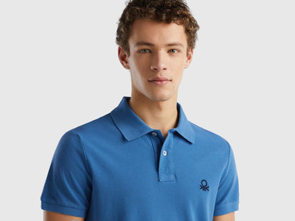 Slim Fit Light Blue Polo Shirt_3089J3178_3M6_03