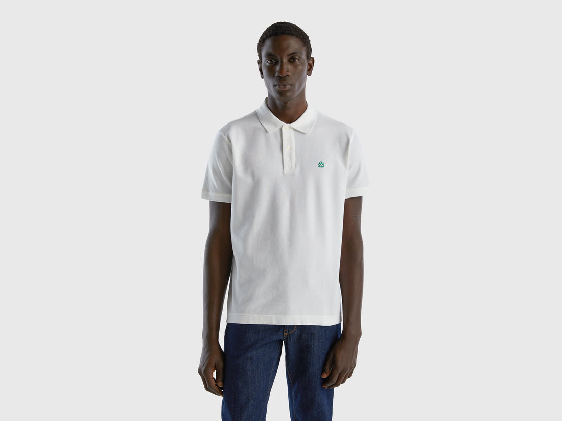 White Regular Fit Polo_3089J3179_101_01