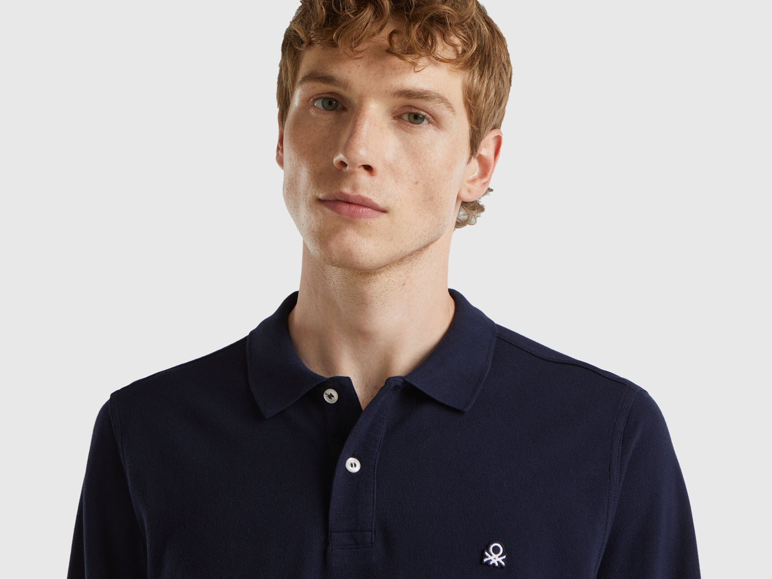 Benetton_Dark Blue_Long Sleeve Cotton Polo_3089J3204_016_03