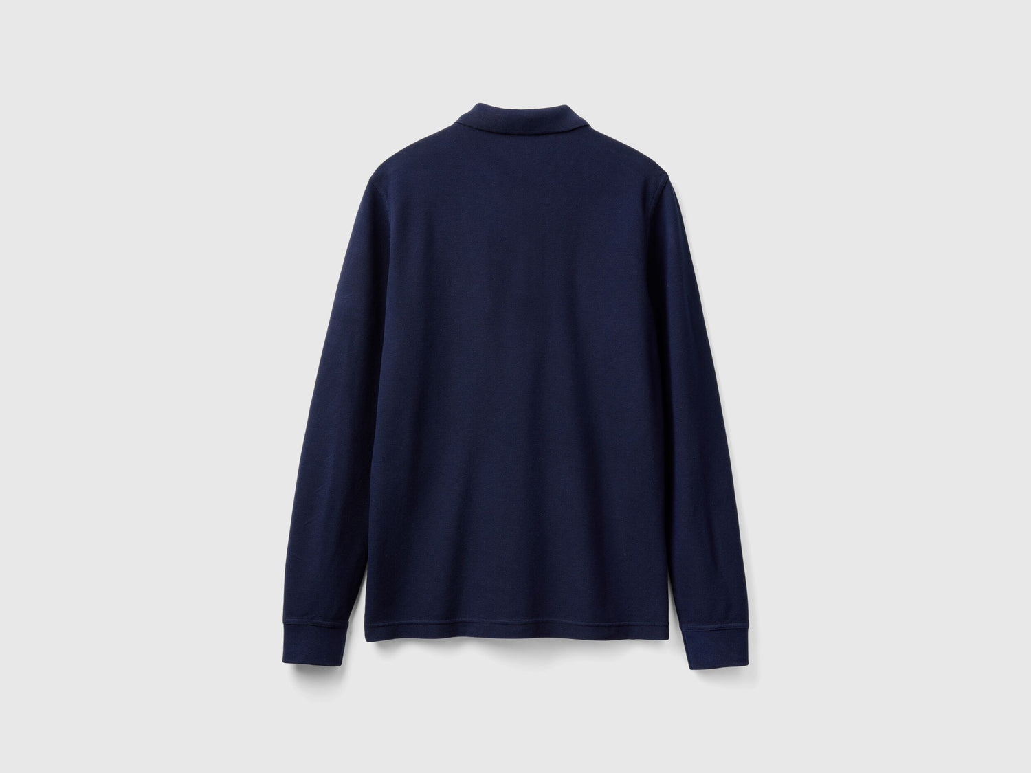 Benetton_Dark Blue_Long Sleeve Cotton Polo_3089J3204_016_05
