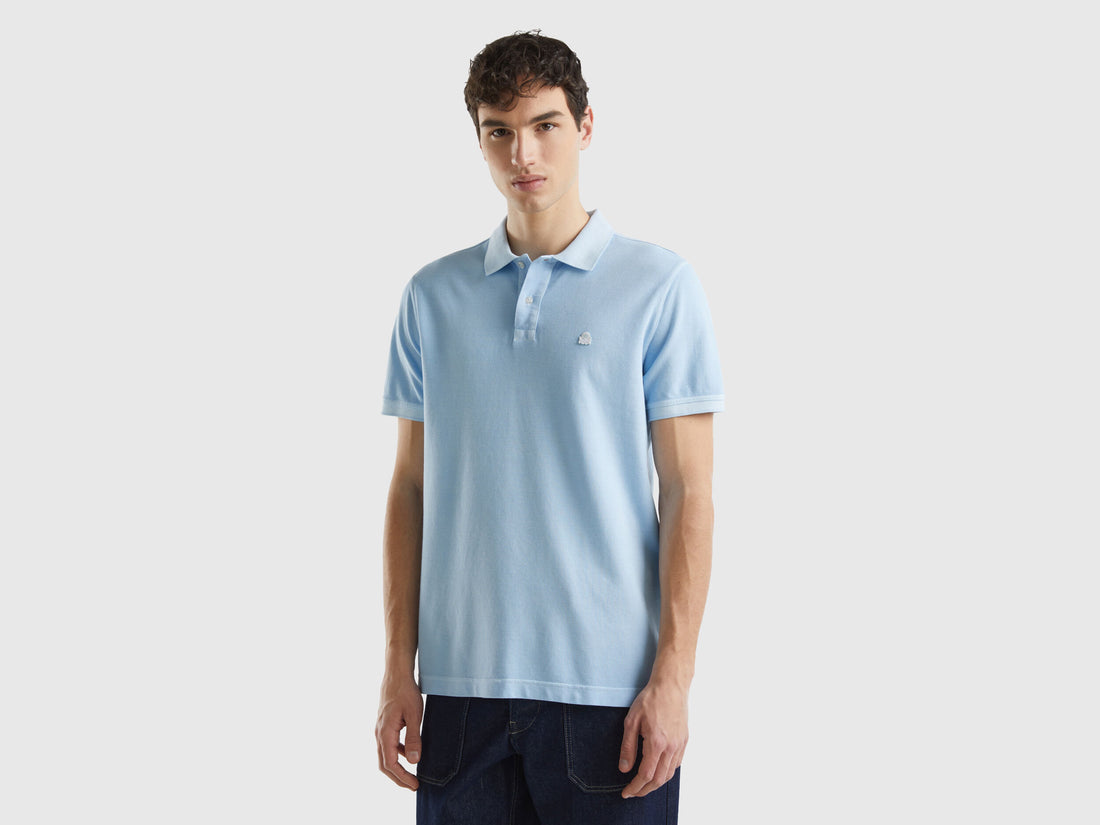 Regular Fit Polo In 100% Organic Cotton_3089U301K_8K3_01