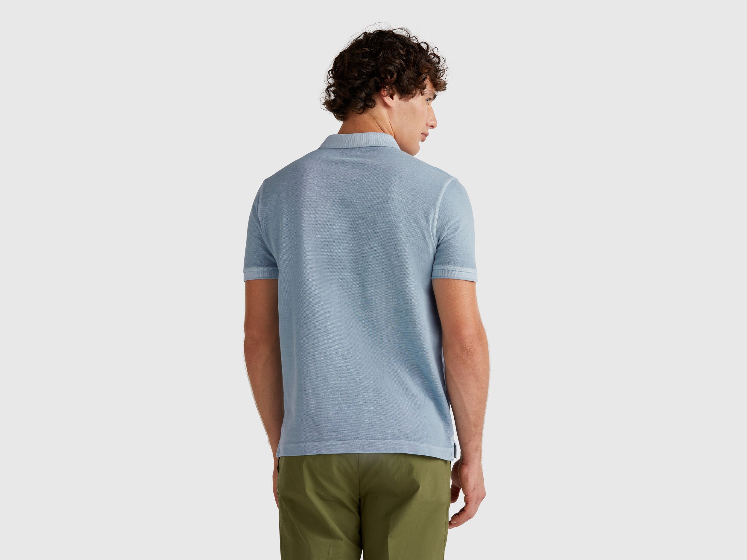 Benetton_Regular Fit Light Blue Polo_3089U302D_8F9_02