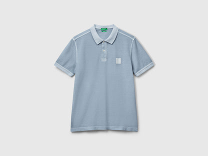 Benetton_Regular Fit Light Blue Polo_3089U302D_8F9_03