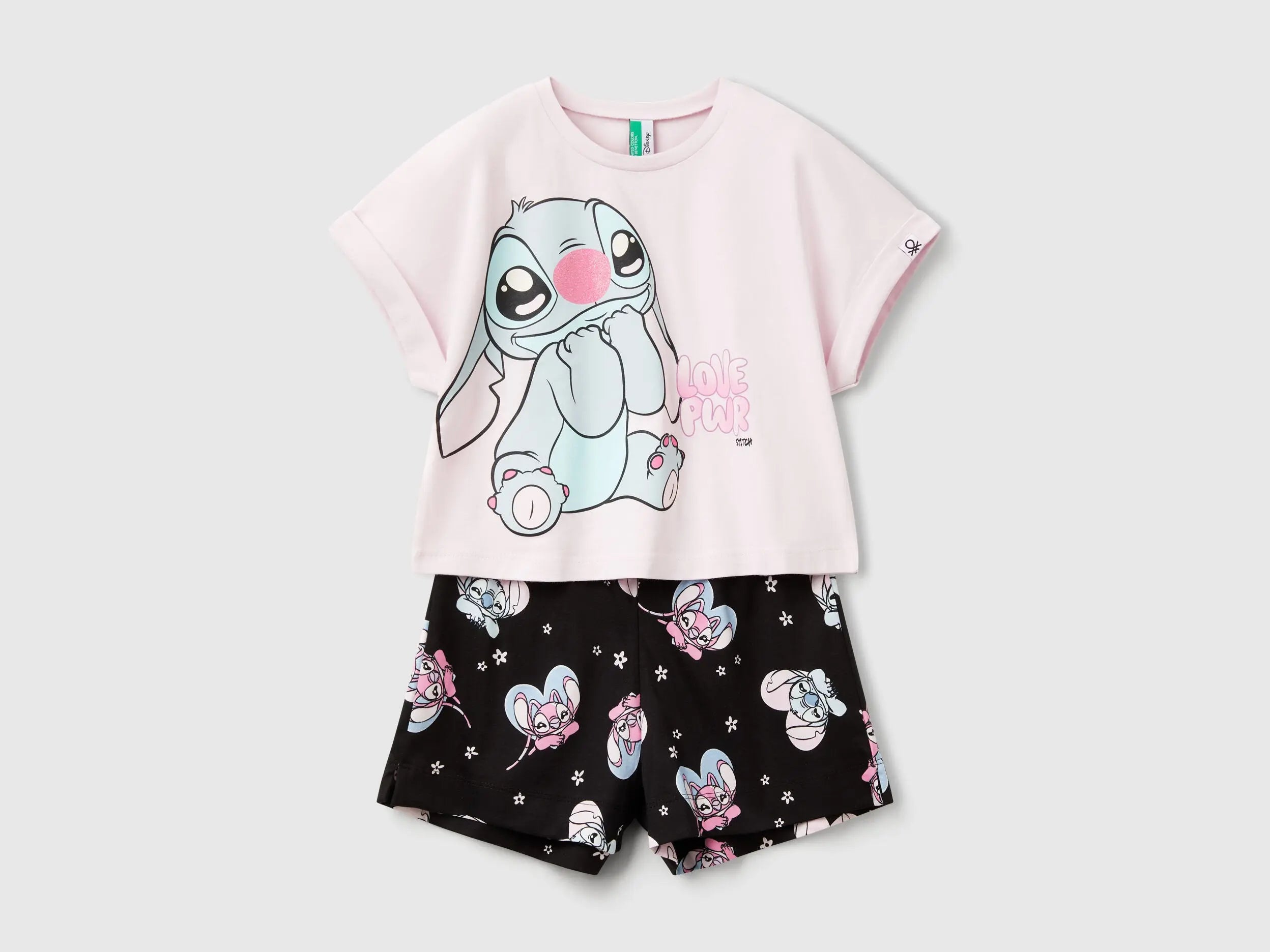 Benetton_Lilo &amp; Stitch ©Disney Short Pyjamas_30960P08F_24Z_01
