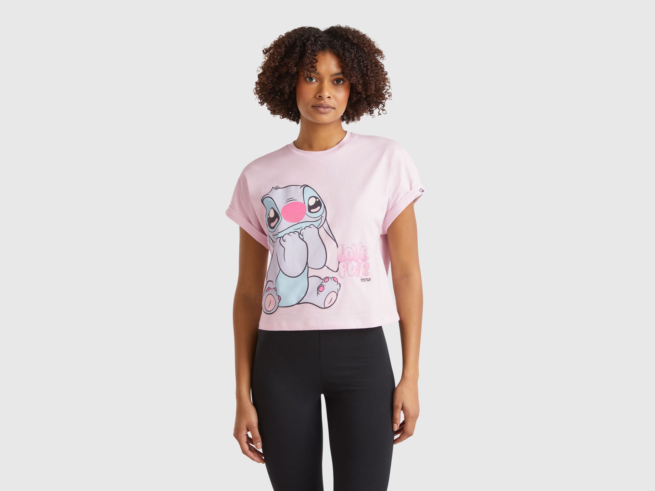 Benetton_Lilo &amp; Stitch ©Disney Boxy Fit T-Shirt_30963M07C_24Z_01