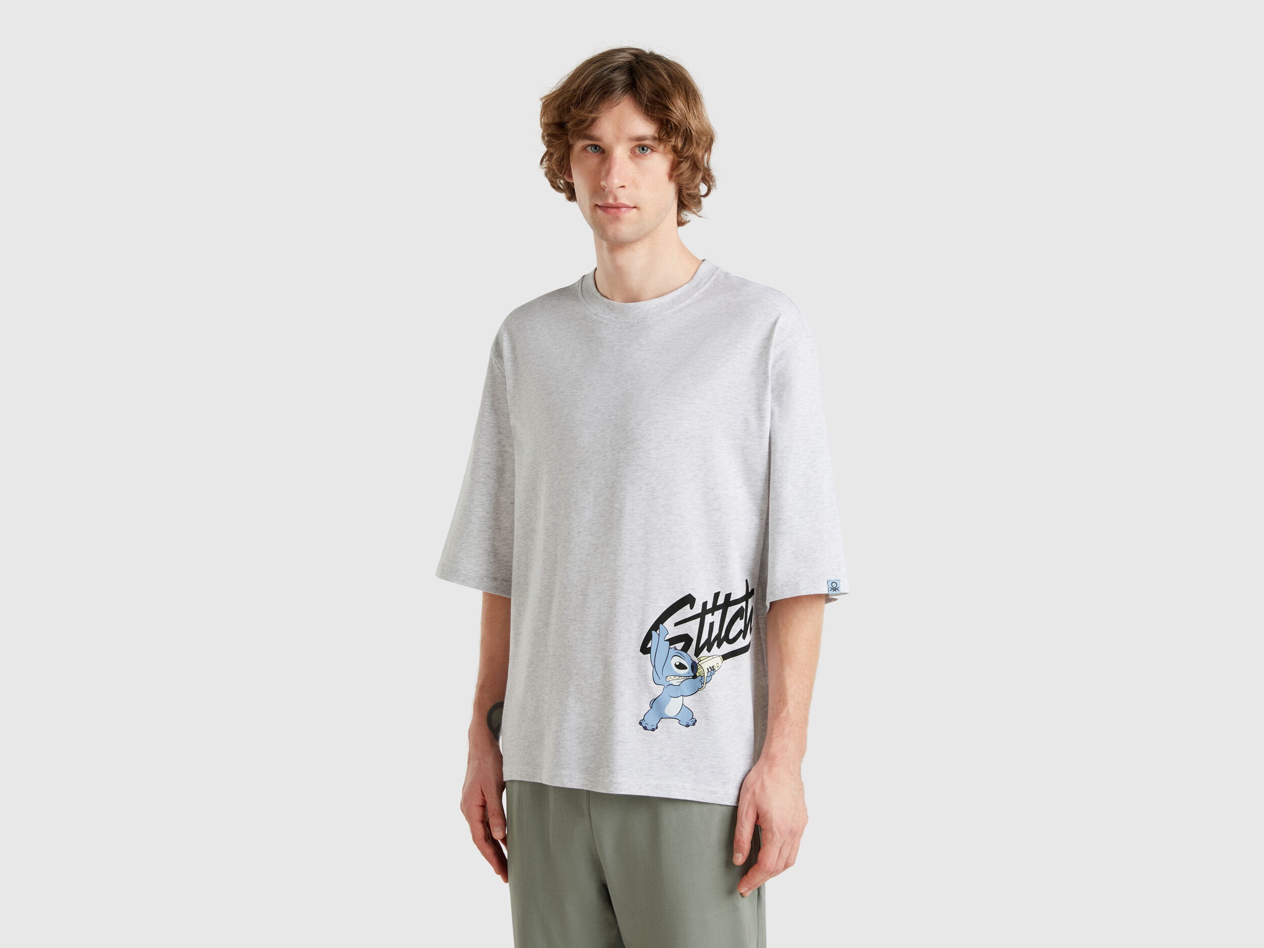 Benetton_Lilo &amp; Stitch ©Disney T-Shirt in Pure Cotton_30964M01Y_506_01