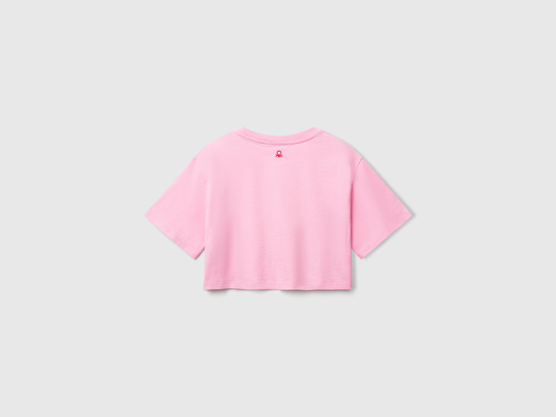 Benetton_Pink T-Shirt with Shell Embroidery_3096C10PC_34Q_02