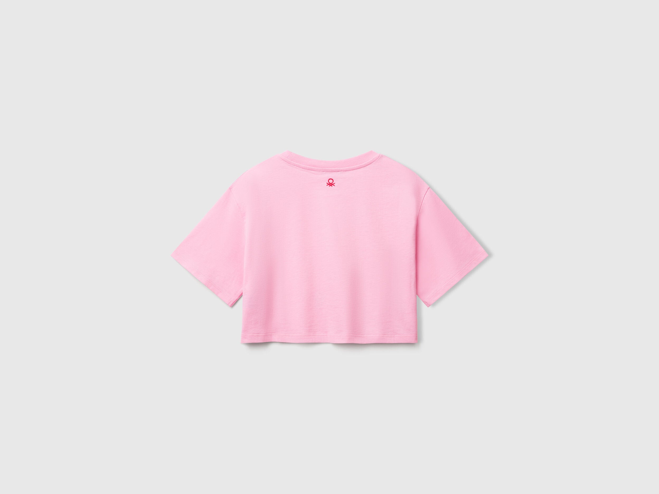 Benetton_Pink T-Shirt with Shell Embroidery_3096C10PC_34Q_02
