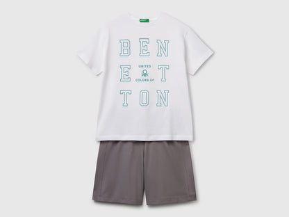 Benetton_Set T-Shirt+Shorts_3096CK00D_101_01