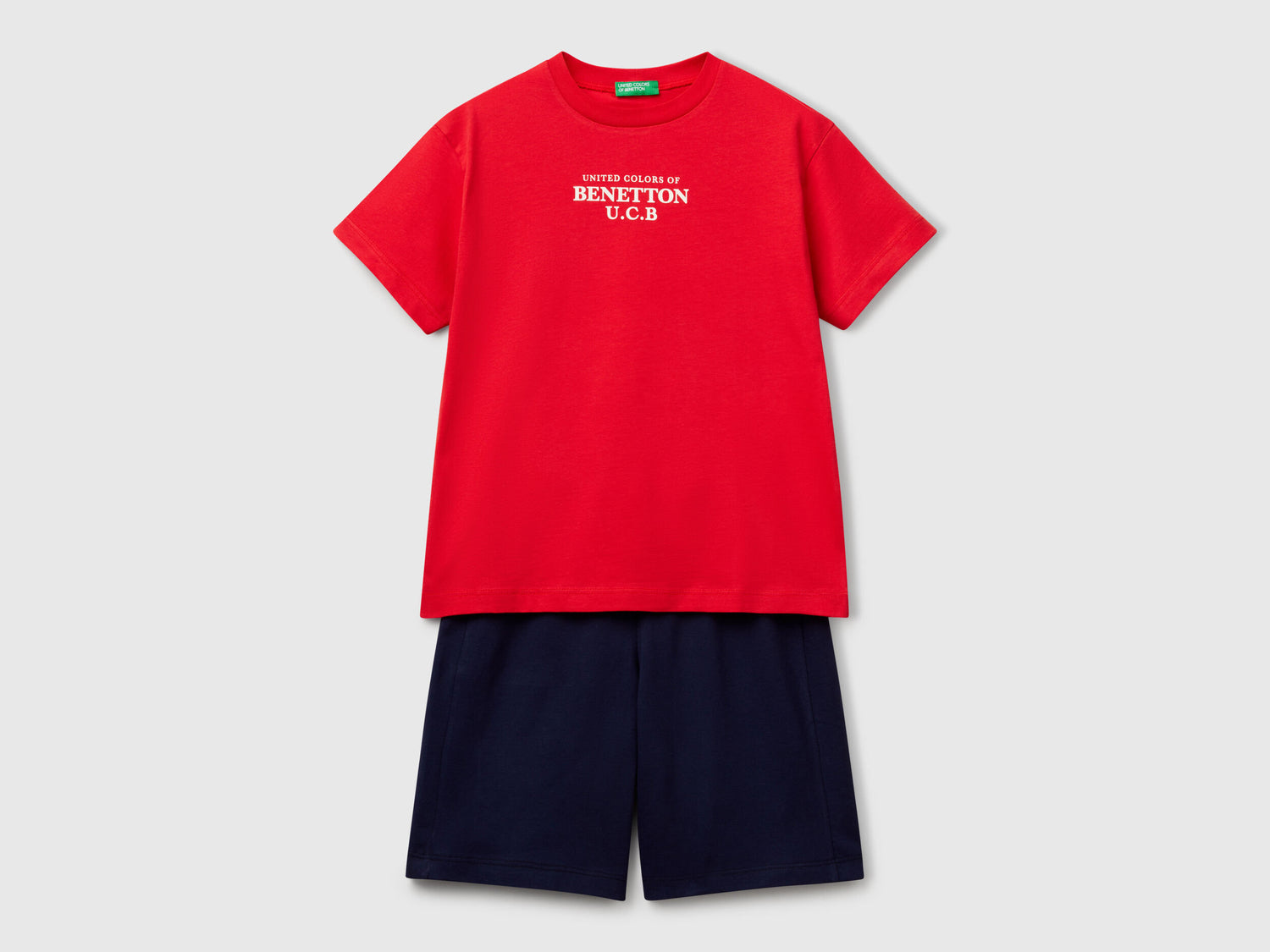 Benetton_Set T-Shirt+Shorts_3096CK00D_19Q_01