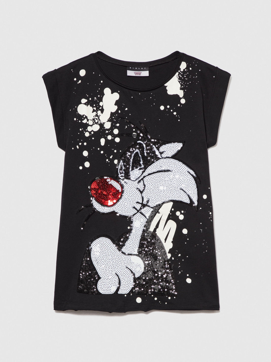 Oversized ©Looney Tunes T-Shirt With Sequins_3096X1042_100_01