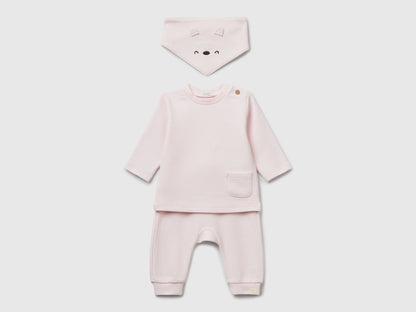 Benetton_Pink_Set in Pure Cotton_30THAK018_00H_01