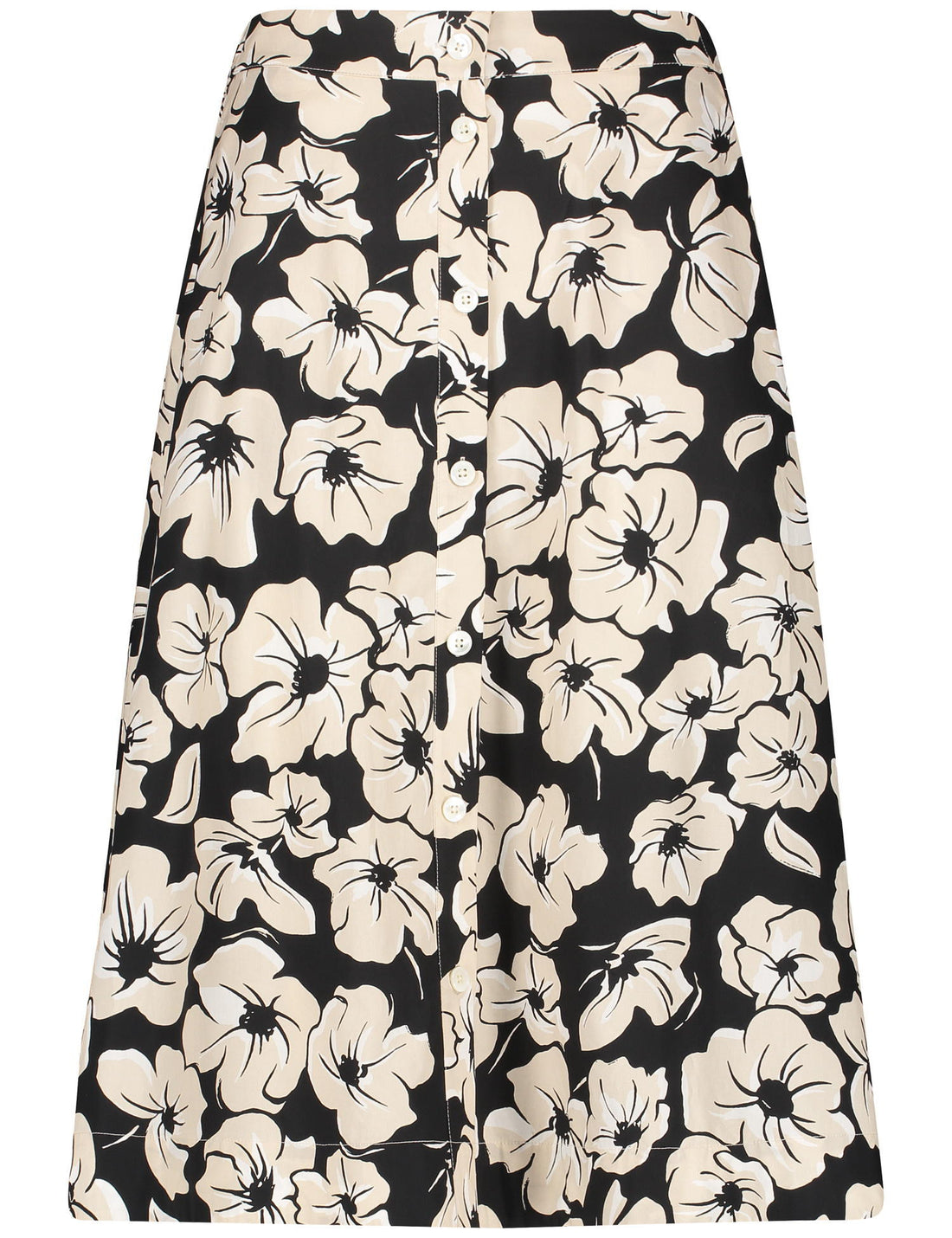 Midi Skirt With A Floral Pattern_310015-31511_1098_02