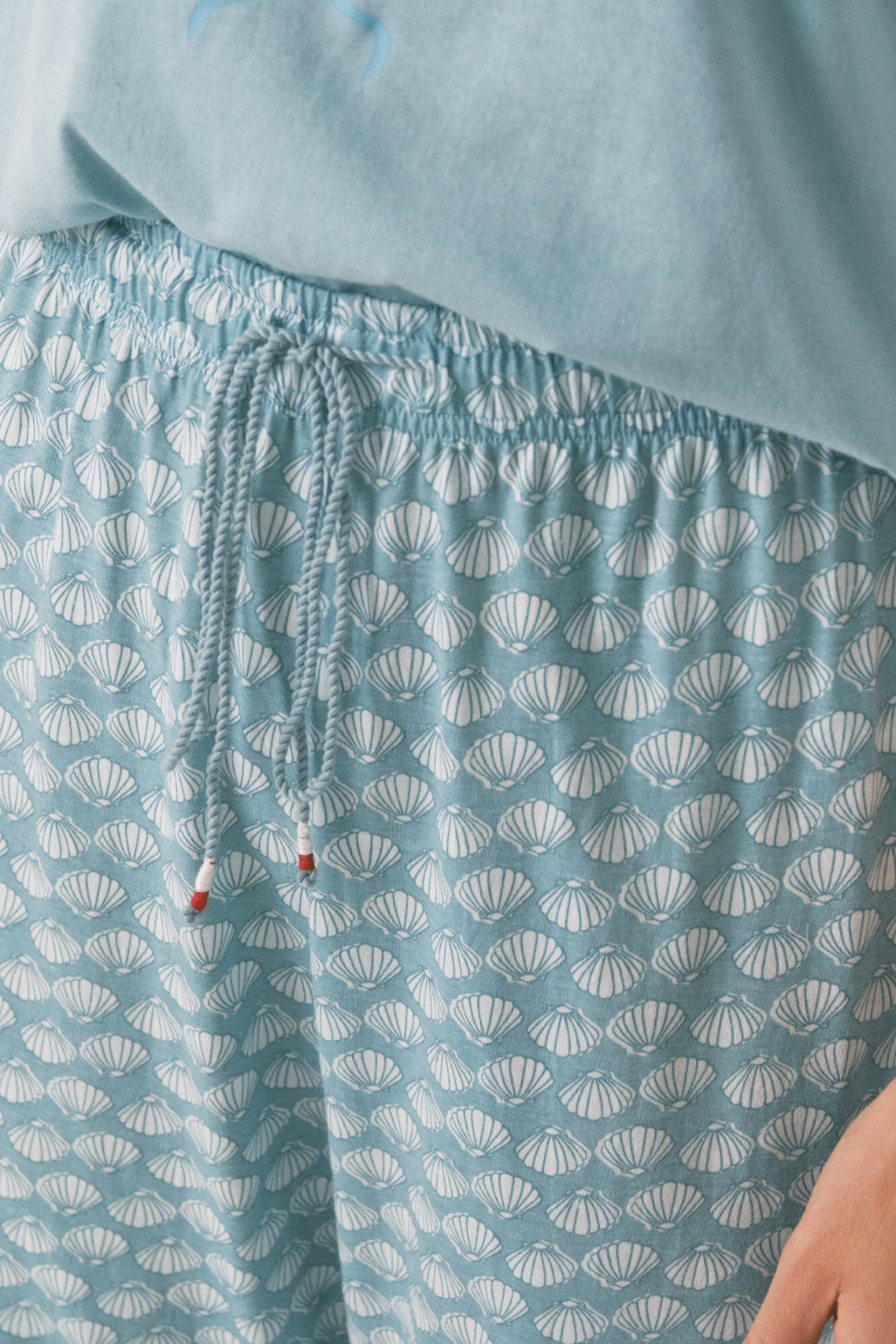 Women Secret_Sebastian Green 100% Cotton Capri Pyjamas_3132100_26_05