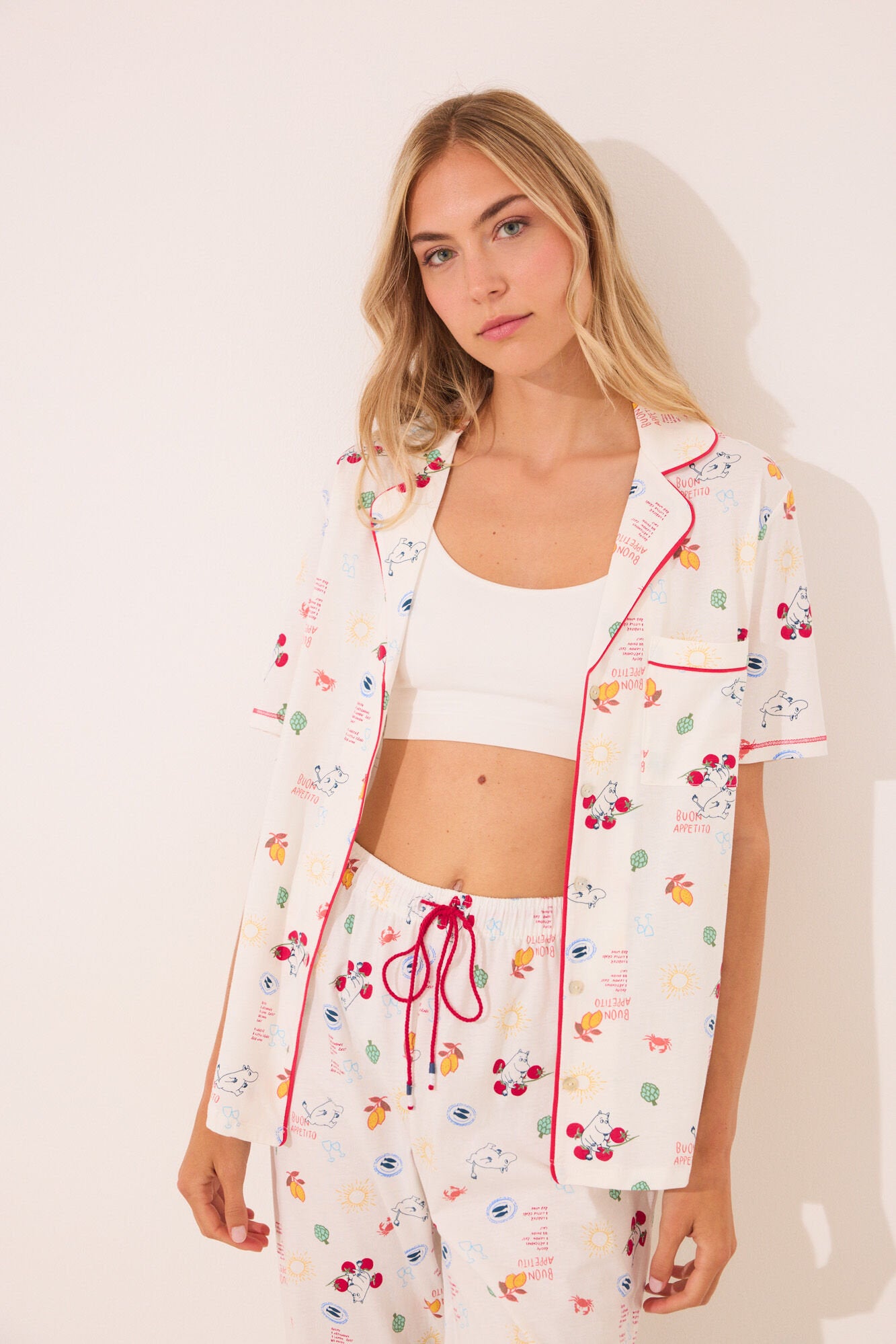 Women Secret_100% Ivory Cotton Classic Pyjamas_3132103_96_03